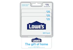 Lowe's $25 Gift Card 3-Pack