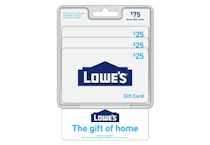 Lowe's $25 Gift Card 3-Pack