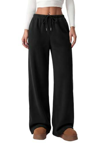 PRETTYGARDEN Women's Wide Leg Sweatpants
