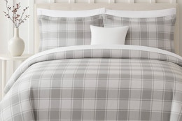 zulily flannel duvet set 