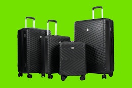walmart travelhouse hardside luggage