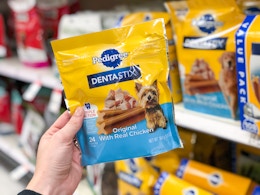 Over $25 Worth of Pedigree and Ceasar Dog Food for $9.15 at Dollar General card image