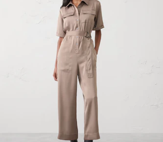 Banana Republic Satin Jumpsuit