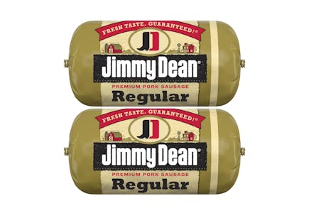 2 Jimmy Dean Pork Sausage Rolls