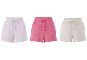 Time and Tru Women's Linen Shorts