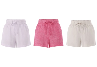 Time and Tru Women's Linen Shorts