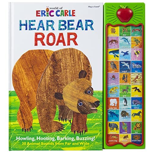 Eric Carle Hear Bear Roar Sound Book