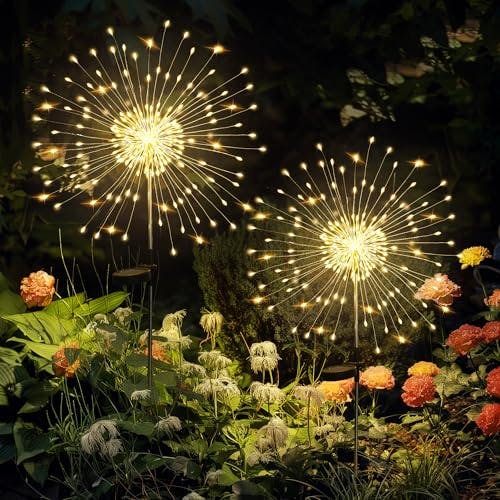 Solar Firework Garden Lights