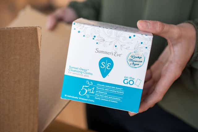 Summer's Eve Feminine Wipes: Get 3 Packs for as Low as $3.13 on Amazon card image