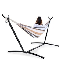 Double Hammock with Stand