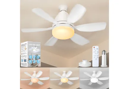Socket Ceiling Fan