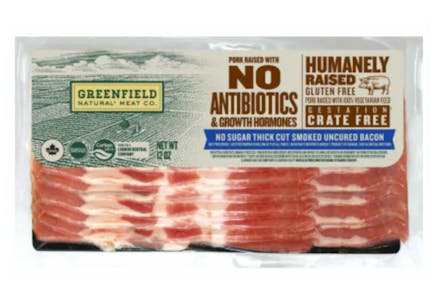 2 Greenfield Natural Meat Co. Bacon Packs