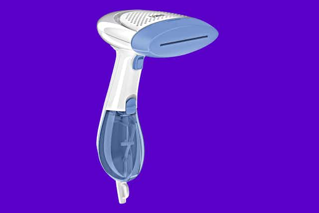 Conair Handheld Garment Steamer, Only $26.88 on Amazon card image