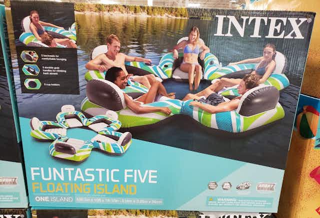 Intex Funtastic Five Floating Island, Just $80 at Sam's Club (Reg. $90) card image