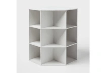 Brightroom Corner Cube Bookshelf