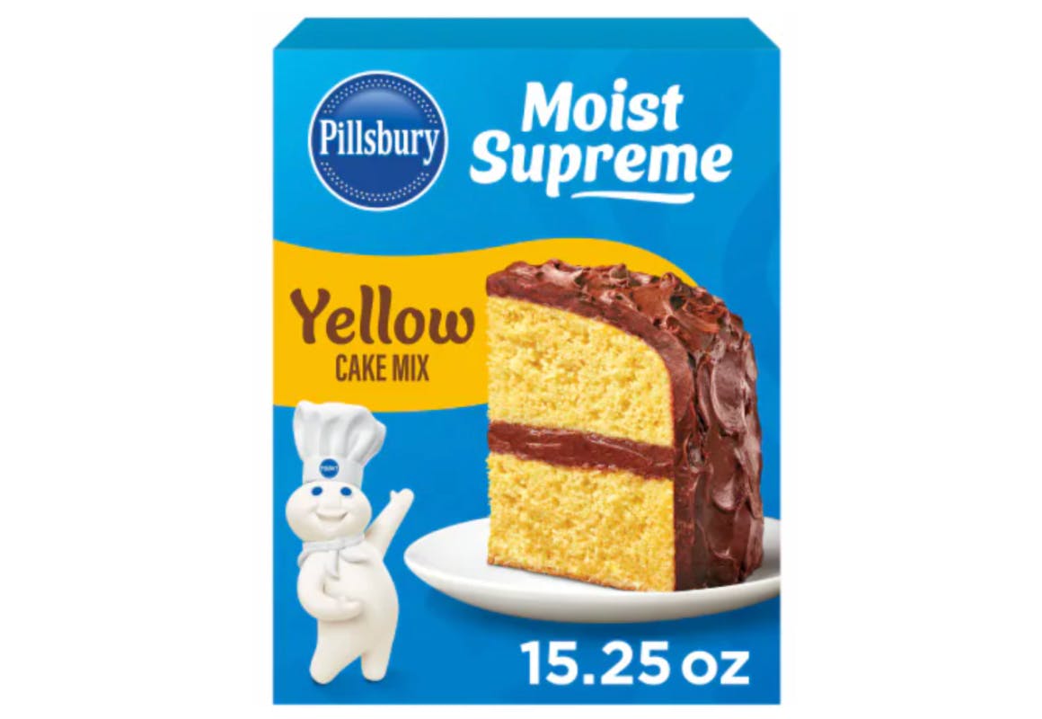 Pillsbury Cake Mix Box