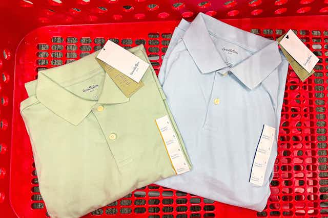 Goodfellow & Co Men's Polo Shirts, Only $7.98 at Target card image