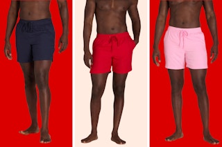walmart george swim trunks collage