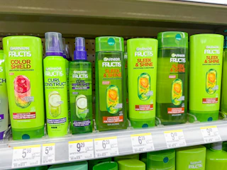 garnier hair care on walgreens shelf
