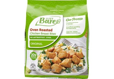 2 Just Bare Chicken Bites Bags
