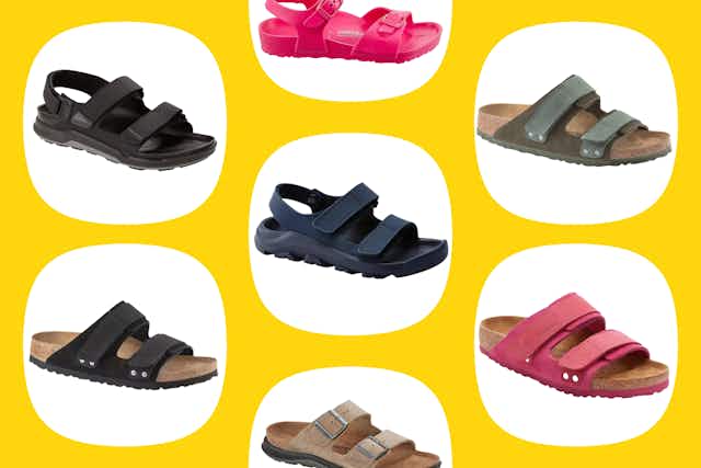 Birkenstock Sandals at Public Lands — $27+ for Kids and $112+ for Adults card image