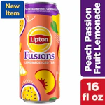 Lipton Fusions Iced Tea Can