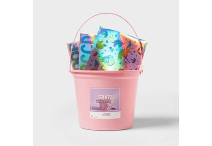Spritz Easter Bucket With Stickers