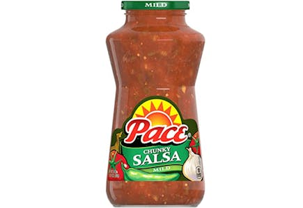 2 Pace Salsa Jars