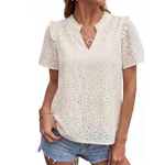 PRETTYGARDEN Women's Eyelet Top