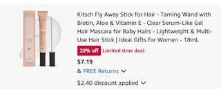 hair stick Amazon receipt