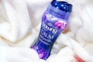 Downy Infusions beads on bedding material