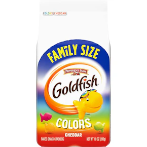 2 Goldfish Crackers Bags