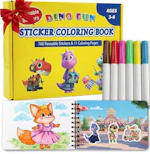 Sticker & Coloring Book