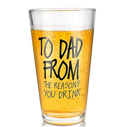 Dad Beer Glass