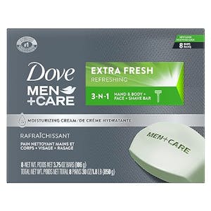 Dove Men + Care Bar Cleanser 8-Pack