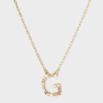 A New Day Initial Necklace