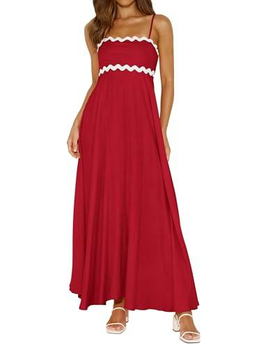 PRETTYGARDEN Women's Boho Maxi Dress