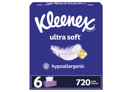 2 Kleenex 6-Packs