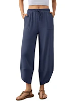 Women's Wide Leg Capri Pants