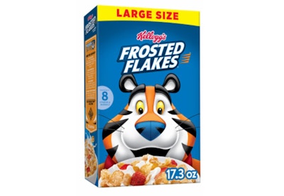 4 Kellogg's Cereal Boxes