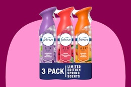 Febreze Air Mist Air Spray 3-Pack, as Low as $5.60 on Amazon (Reg. $10) card image