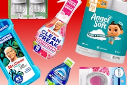 target haul mr clean febreze angel soft