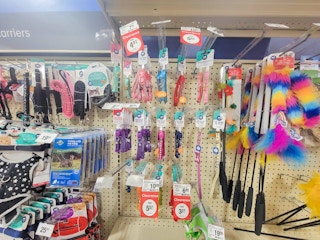 cat collars on display