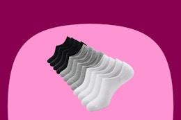 Women's No-Show Socks 6-Pack, Only $7 on Amazon card image