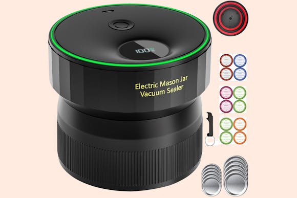 Mason Jar Vacuum Sealer, Now $29.97 on Amazon (Reg. $59.99)