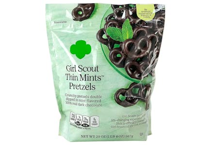 Girl Scout Thin Mints Pretzels