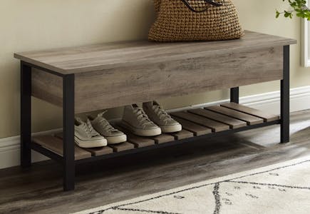Walker Edison Storage Bench