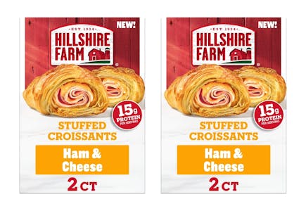 2 Hillshire Farm Croissant Packs
