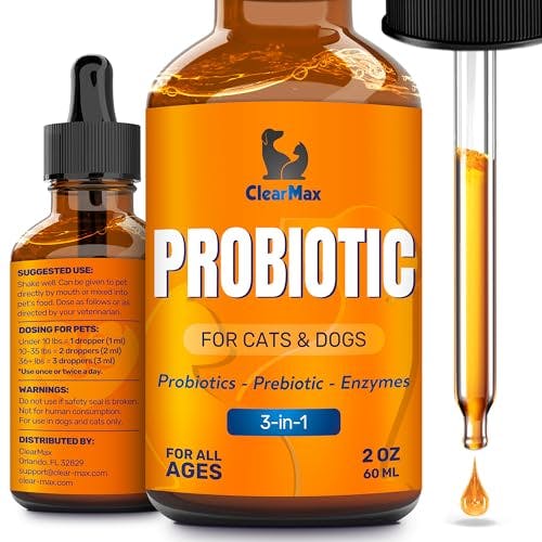 Liquid Probiotics for Dogs and Cats