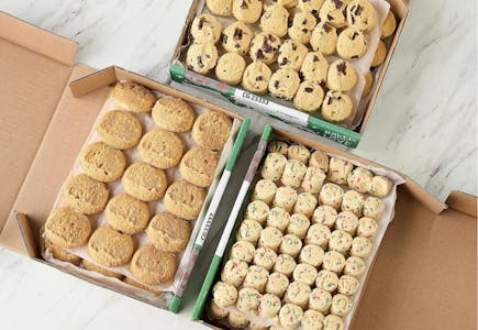 David's Cookies Holiday Cookie Dough Gift Boxes